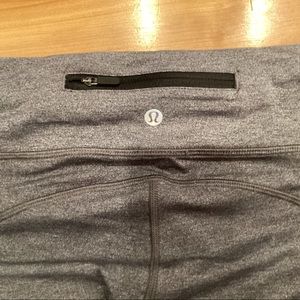 Medium grey lululemon run tights (Size 12)
